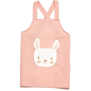 Child's Linen Apron (3 to 8 years) Rabbit