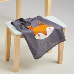 Child's Linen Apron (3 to 8 years) Fox