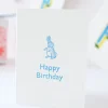 Cottontails Happy Birthday - Blue