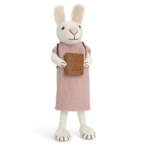 En Gry & Sif little white hare - school girl