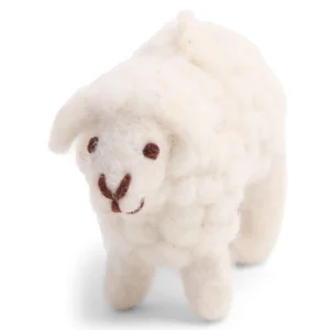 En Gry & Sif little woolly sheep - white