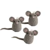 En Gry & Sif trio of tiny mice