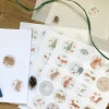 Handmade Paper Stickers - Little Animals