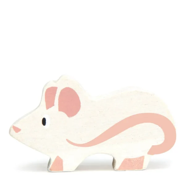 Little wooden woodland animal - mouse