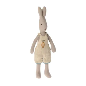 Maileg Size 1 Rabbit - Carrot Dungarees