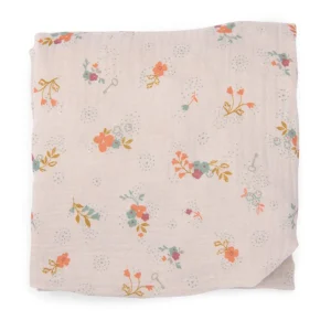 Moulin Roty Floral Fitted Cot Sheet 140 x 70cm