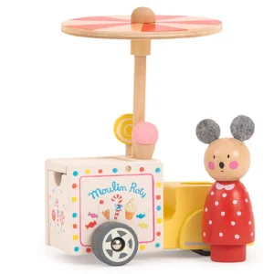 Moulin Roty Grand Family Wooden Ice Cream Cart