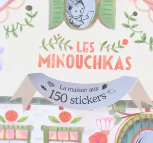 Moulin Roty Minouchkas Colouring & Sticker Book