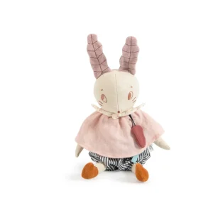 Moulin Roty musical linen rabbit