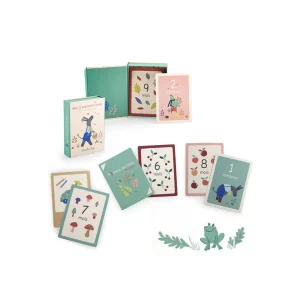 Moulin Roty Pomme des Bois 'My First 12 Months' card set