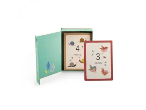 Moulin Roty Pomme des Bois 'My First 12 Months' card set