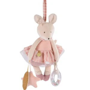 Moulin Roty Soft Pink Activity Mouse