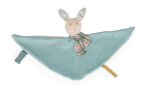 Moulin Roty sumptuous comforter - blue rabbit