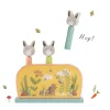 Moulin Roty Three Rabbits Wooden Pop-up Toy