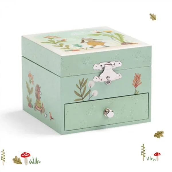 Moulin Roty Three Rabbits Musical Jewellery Box