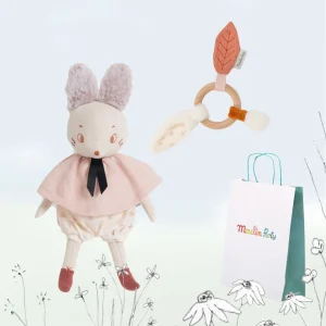 New Baby Gift-wrapped Set - bunny ears