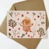 Postcard & Envelope - Harvest Mouse