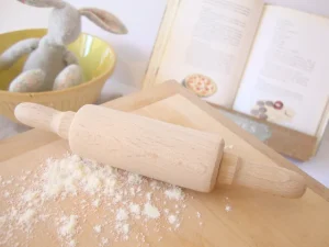 Small wooden rolling pin