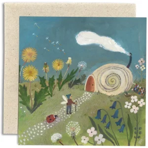 Snail Cottage Card