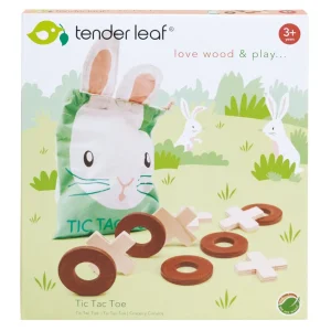 Tender Leaf Wooden Toy - Bunny Tic Tac Toe