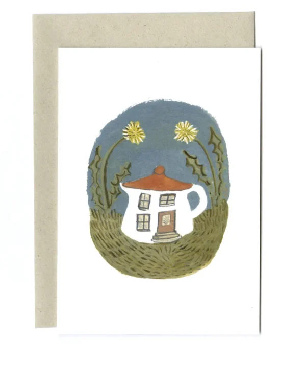 Tiny Tea Pot House Card