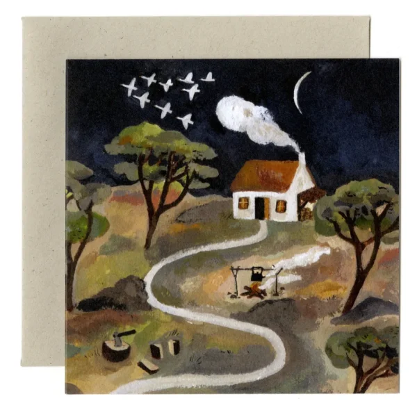 Under the Crescent Moon Card