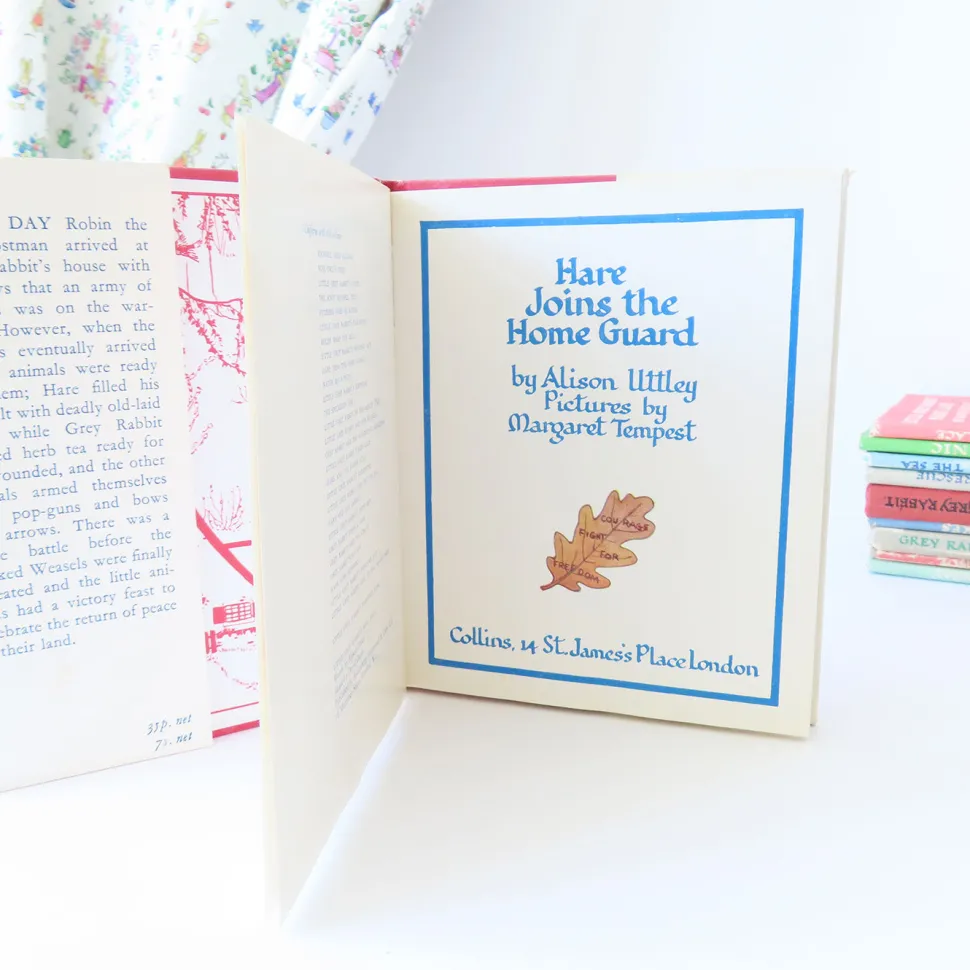 VINTAGE book - Hare Joins the Home Guard (1970)