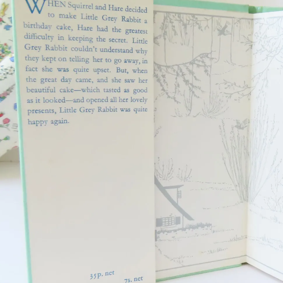 vintage_book__little_grey_5-2.webp VINTAGE book - Little Grey Rabbit's Birthday (1971)