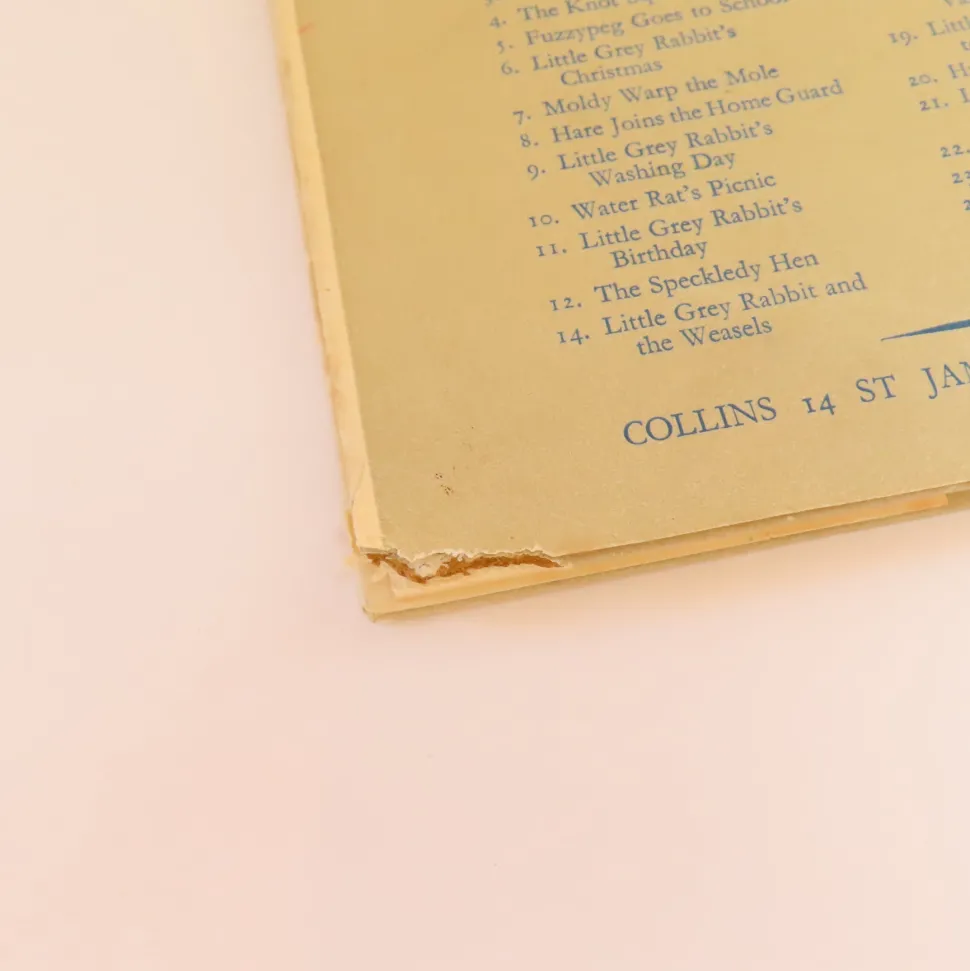 VINTAGE book - Little Grey Rabbit to the Rescue - A Play