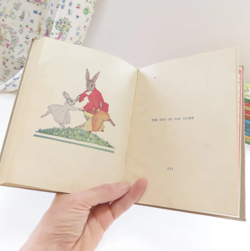VINTAGE book - The Squirrel The Hare and The Little Grey Rabbit (1945)