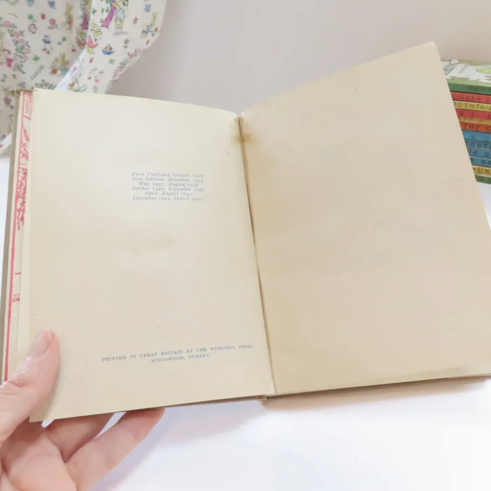 VINTAGE book - The Squirrel The Hare and The Little Grey Rabbit (1945)