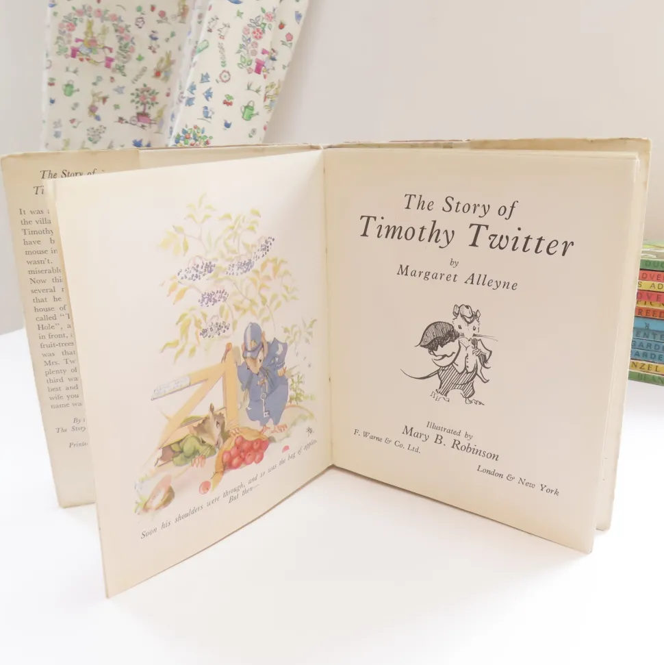 VINTAGE children's book - The Story of Timothy Twitter (first edition, 1946)