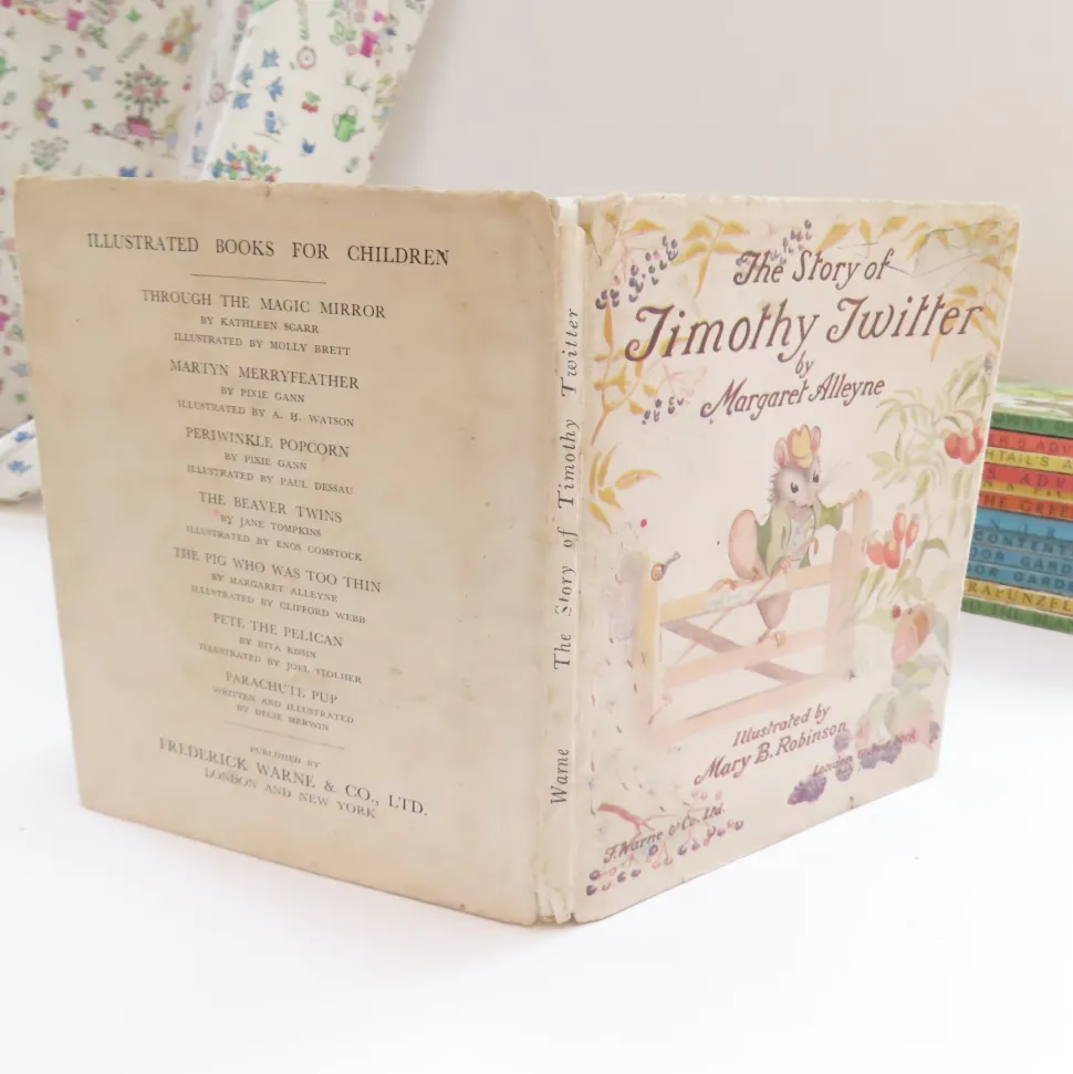 VINTAGE children's book - The Story of Timothy Twitter (first edition, 1946)
