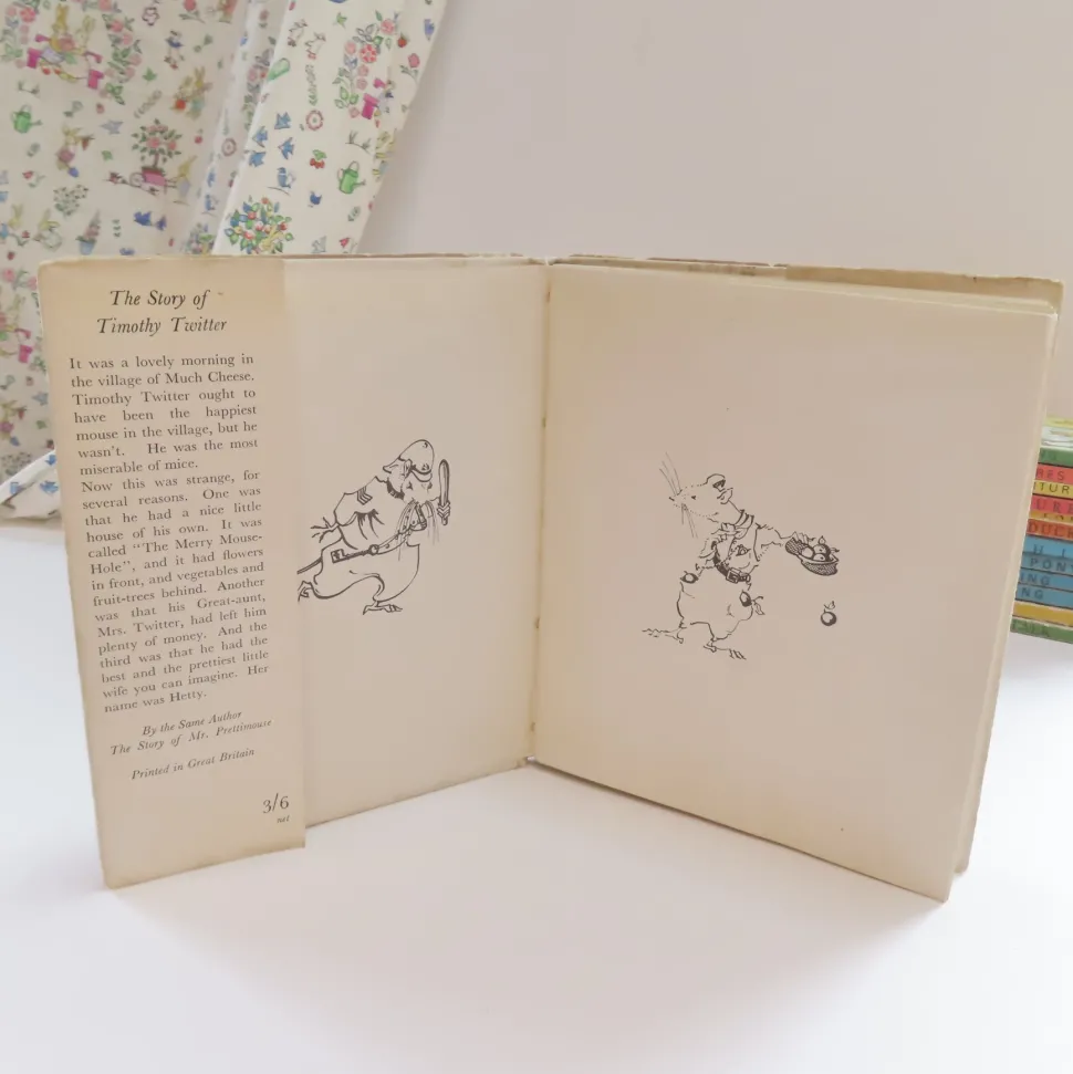 VINTAGE children's book - The Story of Timothy Twitter (first edition, 1946)