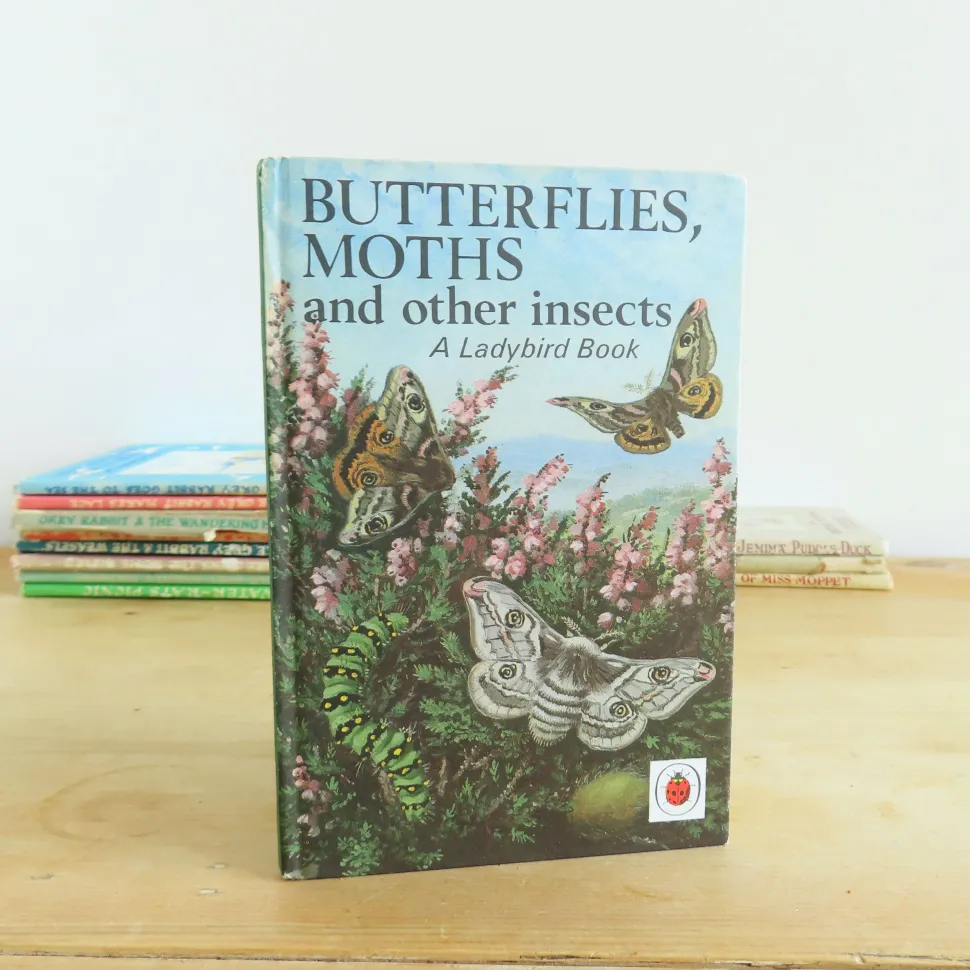 VINTAGE Ladybird book - Butterflies. Moths and Other Insects (1974/5)