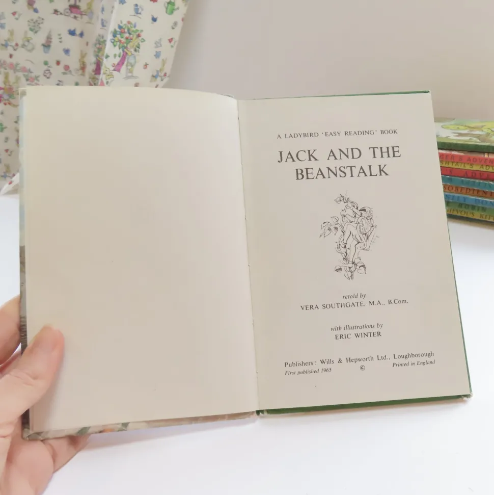 VINTAGE Ladybird book - Jack and the Beanstalk (mid 1960s)