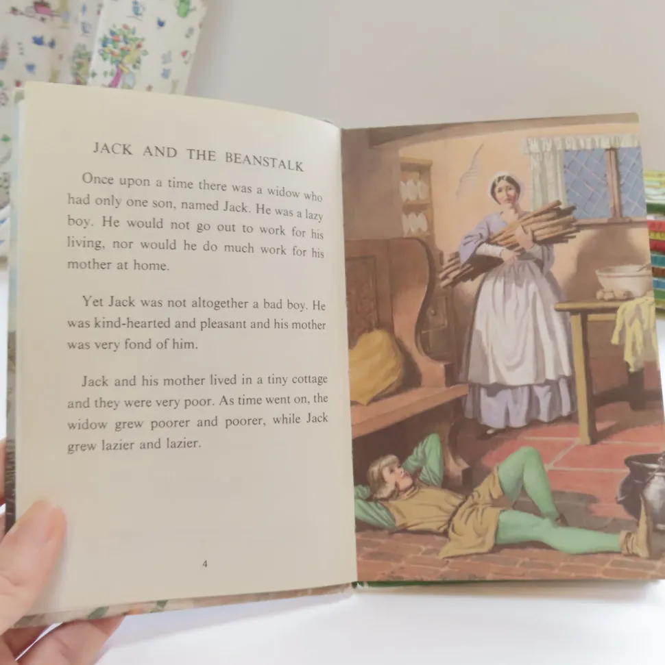 VINTAGE Ladybird book - Jack and the Beanstalk (mid 1960s)