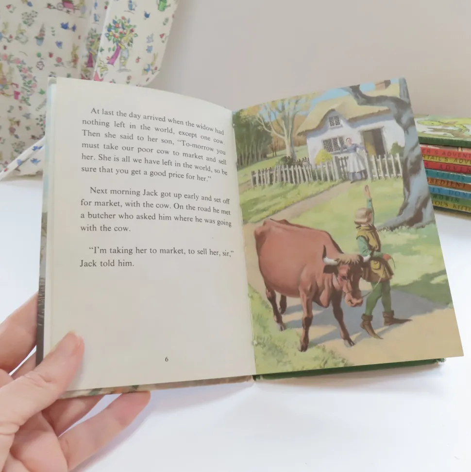 VINTAGE Ladybird book - Jack and the Beanstalk (mid 1960s)