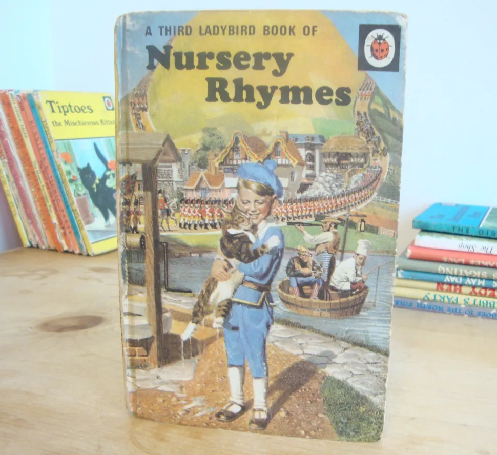 VINTAGE Ladybird book - A Third Book of Nursery Rhymes (mid 1970s)