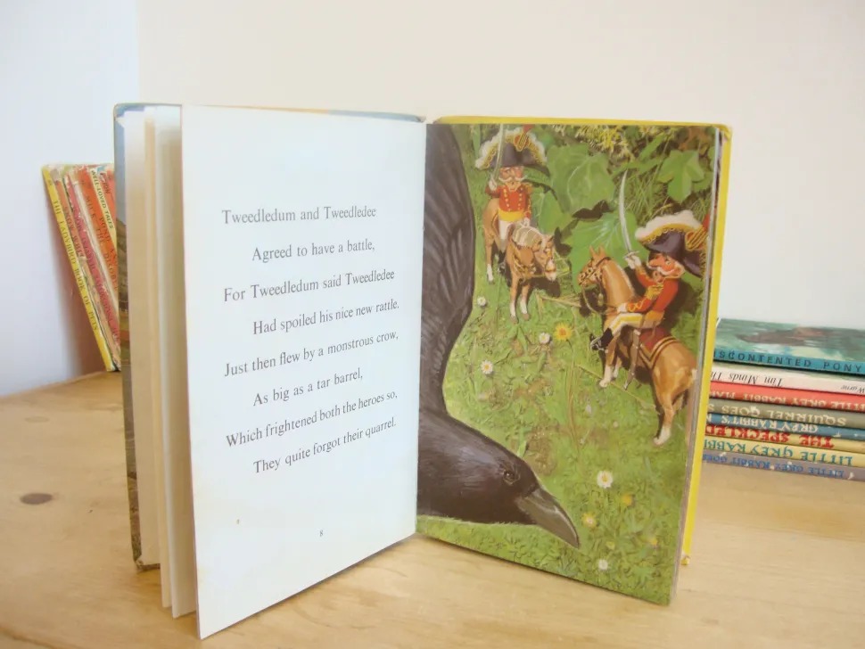 VINTAGE Ladybird book - A Third Book of Nursery Rhymes (mid 1970s)