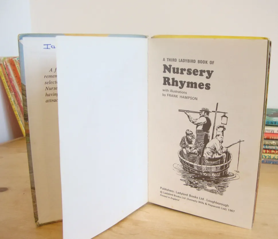 VINTAGE Ladybird book - A Third Book of Nursery Rhymes (mid 1970s)