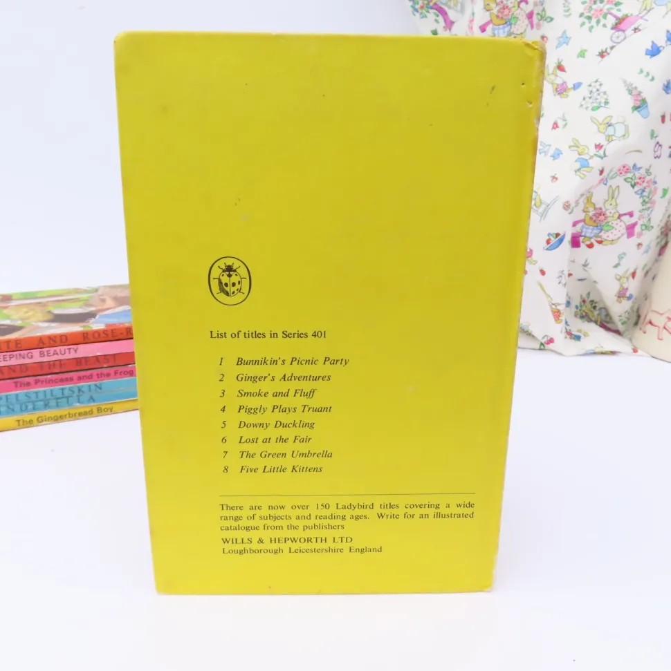 VINTAGE Ladybird book - Five Little Kittens (1966)