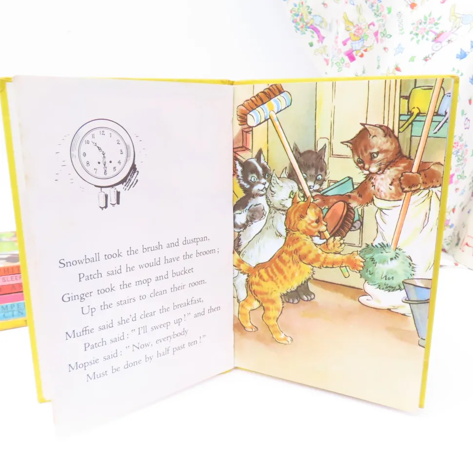 VINTAGE Ladybird book - Five Little Kittens (1966)