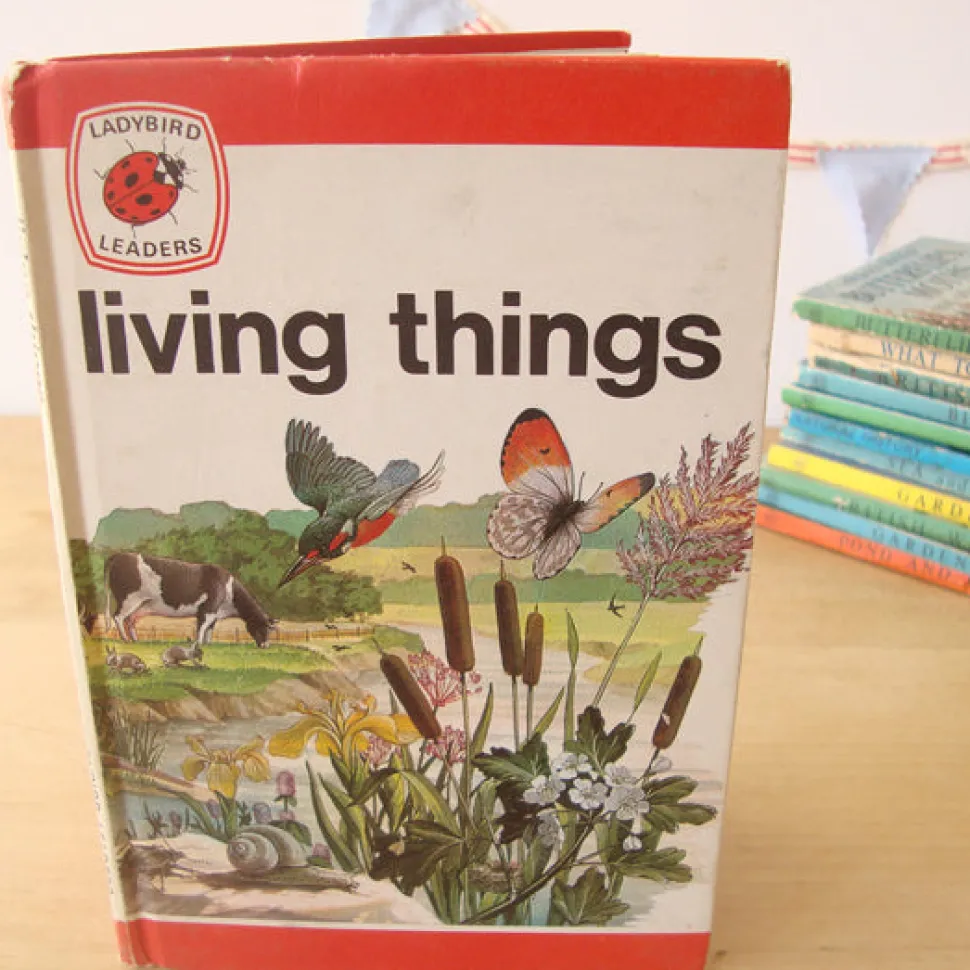 VINTAGE Ladybird book - Living Things (mid-late 1970s)