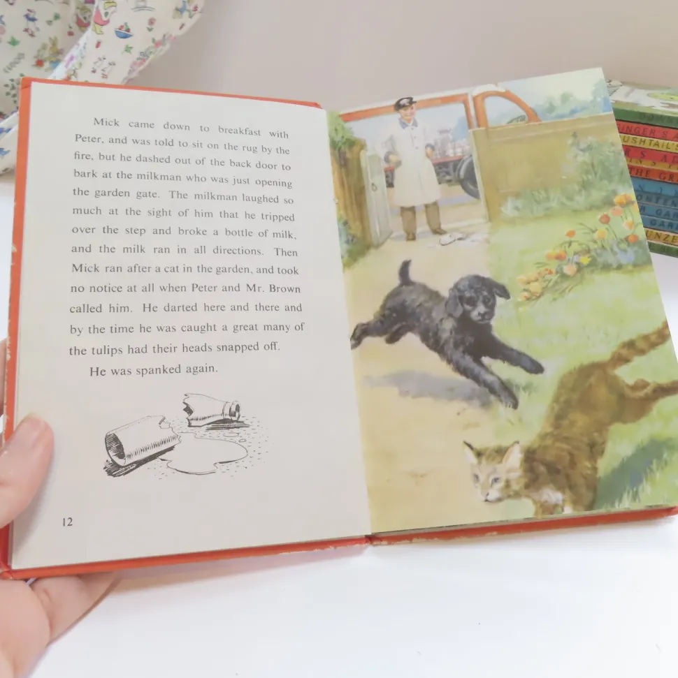 VINTAGE Ladybird book - Mick the Disobedient Puppy (mid 1960s)