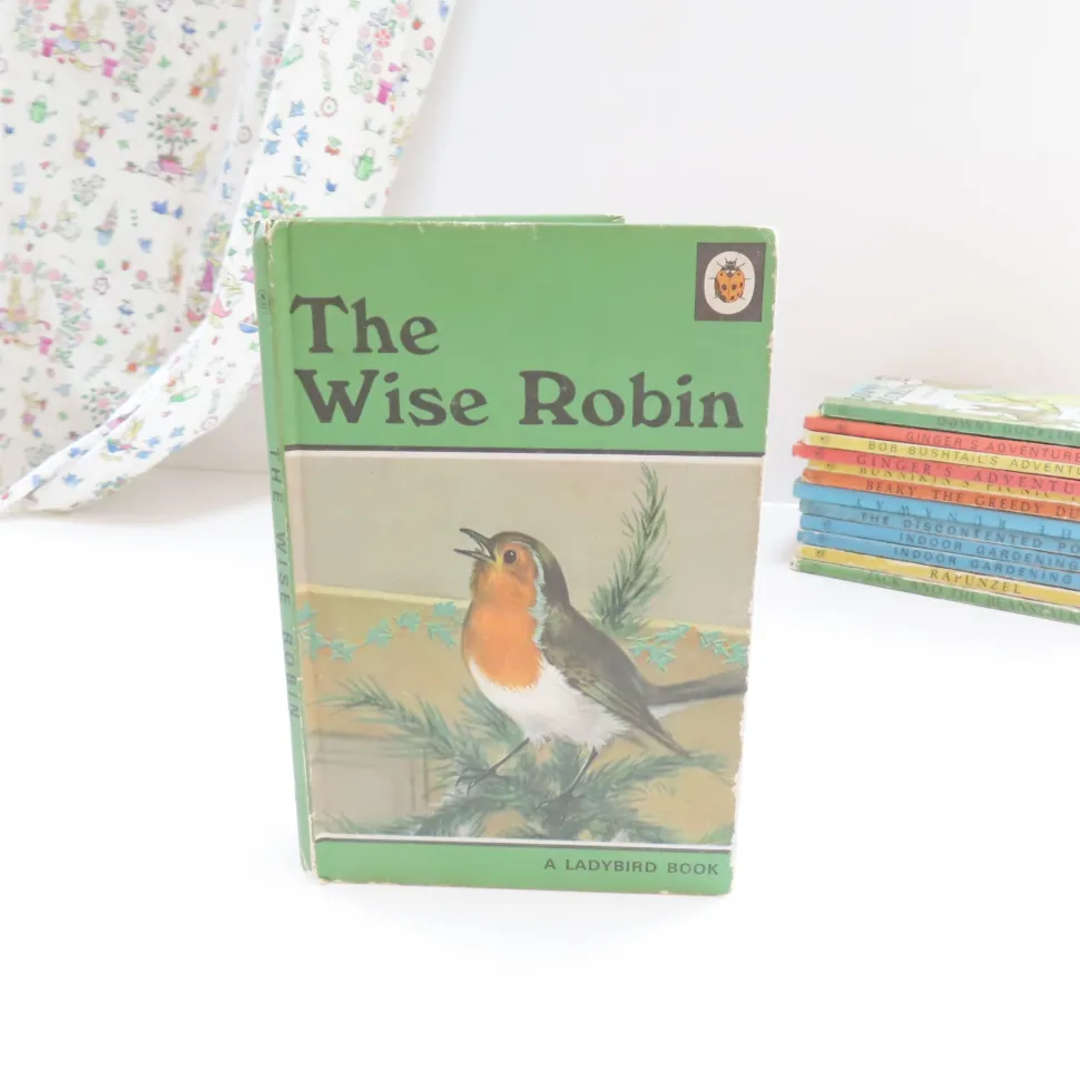 VINTAGE Ladybird book - The Wise Robin (c.1970)