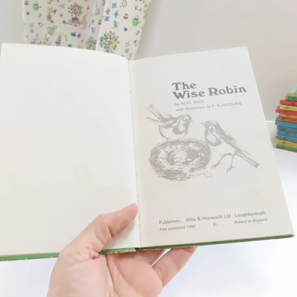 VINTAGE Ladybird book - The Wise Robin (c.1970)
