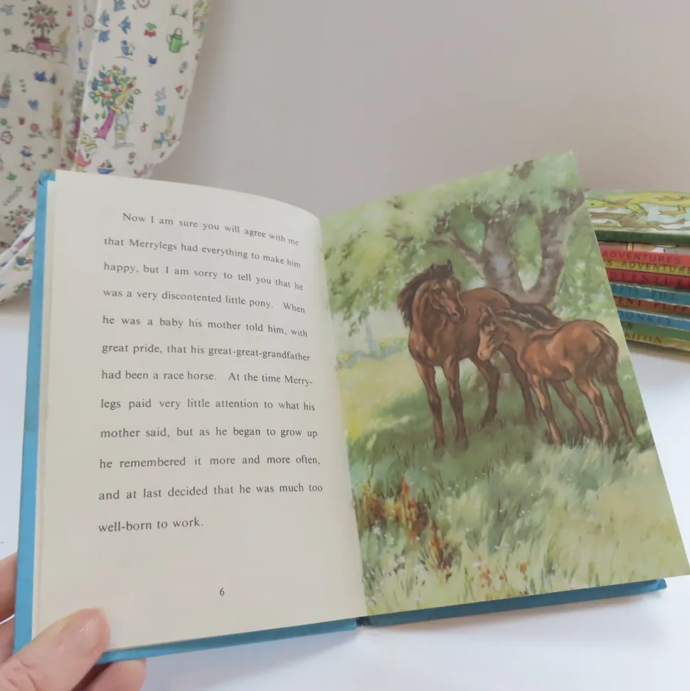 VINTAGE Ladybird book - The Discontented Pony (late 1970s)