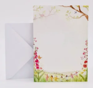 Wilded Family seasonal notepaper - spring & summer