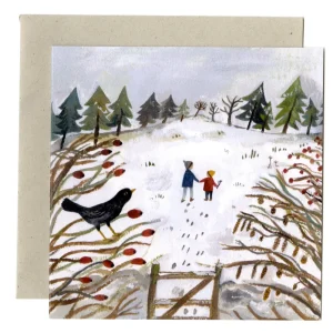 Winter Fields Card